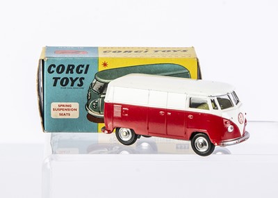 Lot 230 - A Corgi Toys 433 Volkswagen Delivery Van