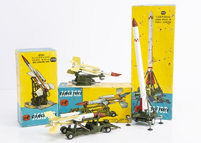 Lot 242 - Corgi Major Toys Missile Launchers