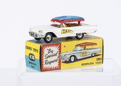 Lot 247 - A Corgi Toys 430 Ford Thunderbird Bermuda Taxi