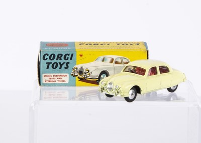 Lot 249 - A Corgi Toys 208S Jaguar 2.4 Litre Saloon