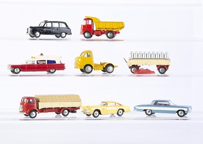 Lot 262 - Loose Corgi Toys Cars & Commercials