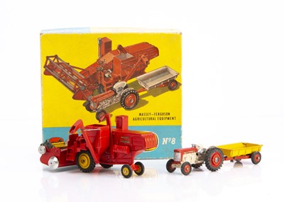 Lot 271 - A Corgi Major Toys Gift Set 8 Massey-Ferguson Agricultural Equipment