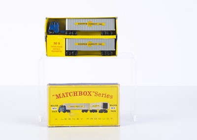 Lot 287 - A Matchbox Lesney Major Pack M-9 Inter-State Double Freighter