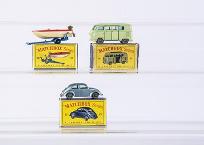 Lot 294 - Three Boxed Matchbox Lesney Models