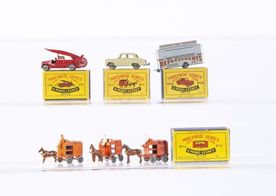 Lot 300 - Four Boxed Matchbox Lesney Models