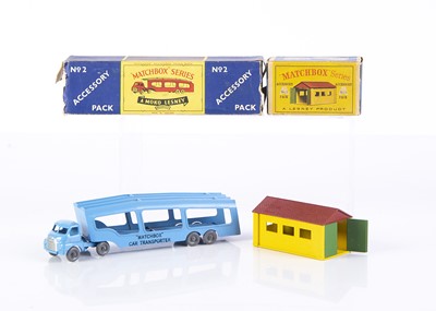 Lot 301 - A Scarce Boxed Matchbox Lesney A-3 Garage Model From The Accessory Pack Range