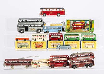 Lot 337 - Diecast Buses by Various Makers