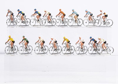 Lot 348 - Salza Tour de France Cyclists