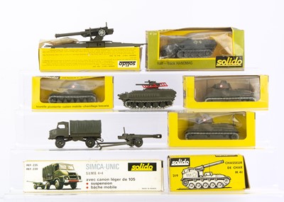 Lot 352 - Solido Military Diecast