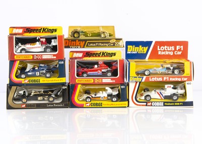 Lot 354 - Matchbox, Corgi & Dinky Toys F1 Cars