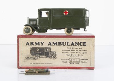 Lot 367 - A Britains Pre-WW2 square-nose version No.1512 Army Ambulance