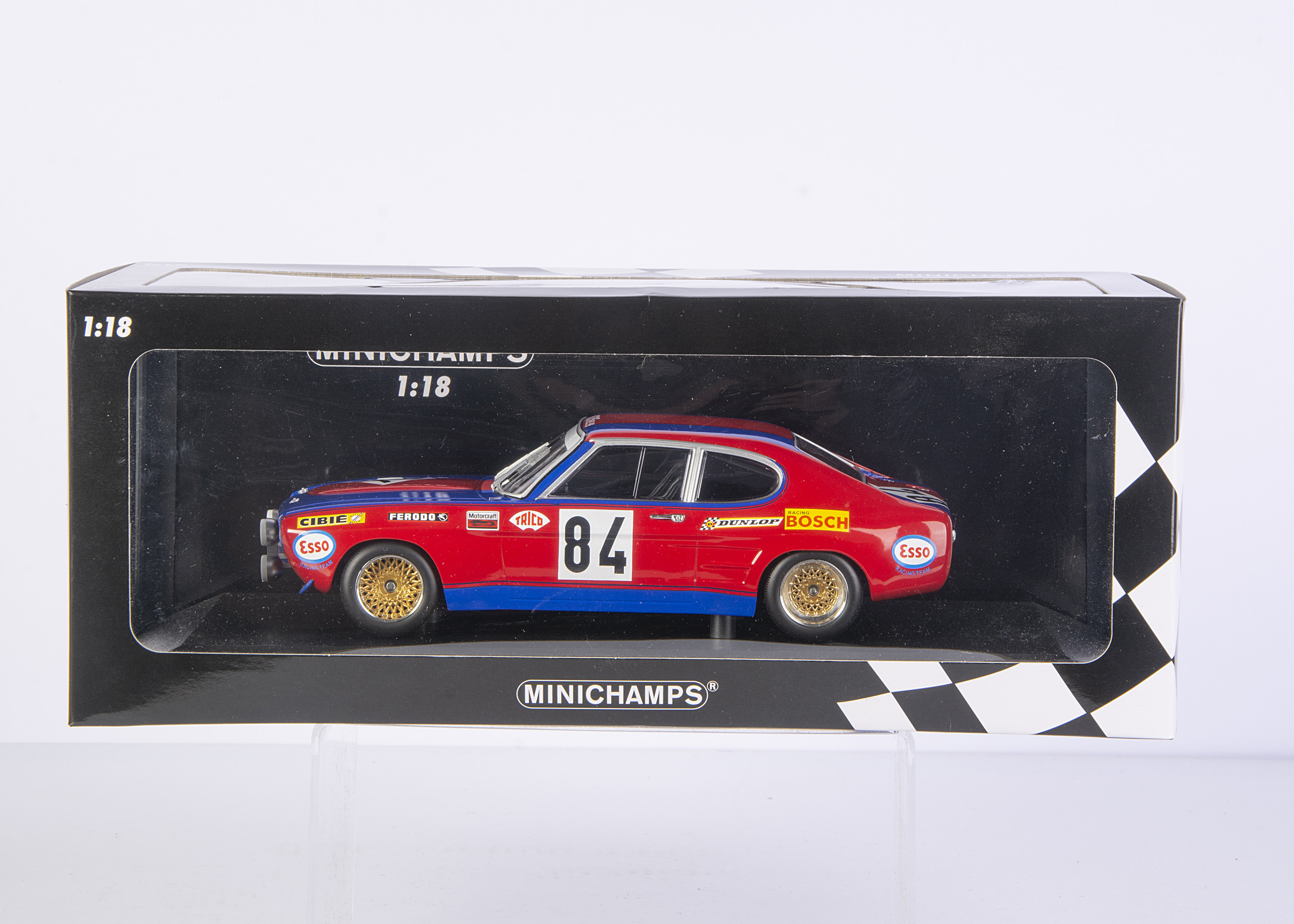 Lot 373 - Minichamps 1:18 Ford Capri RS 2600 Shark