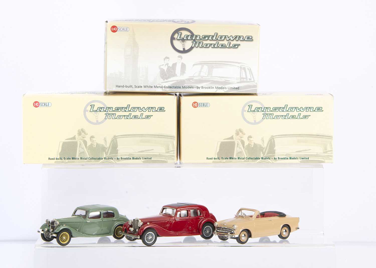 Lot 380 - Lansdowne 1:43 White Metal Models