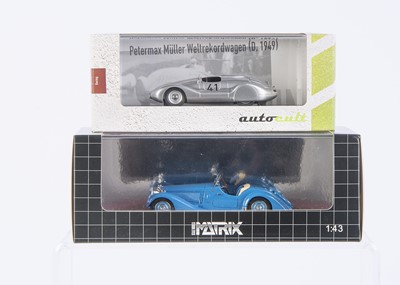 Lot 385 - AutoCult 1:43 Petermax Muller Weltrekordwagen