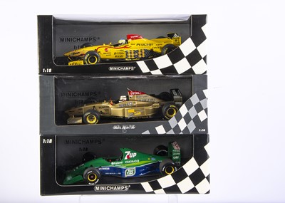 Lot 388 - Minichamps 1:18 Formula 1 Racing Cars