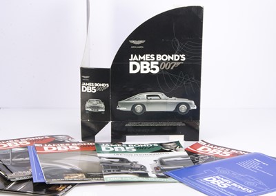 Lot 400 - GE Fabbri 1:8 Build James Bond's Goldfinger Aston Martin DB5