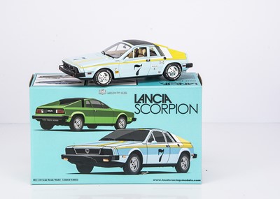 Lot 405 - Laudoracing 1:18 Resin Lancia Scorpion Montecarlo 1977