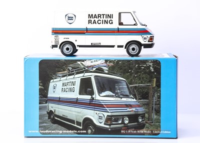 Lot 408 - Laudoracing 1:18 Resin Fiat 242 Lancia Team Assistance Van 1984