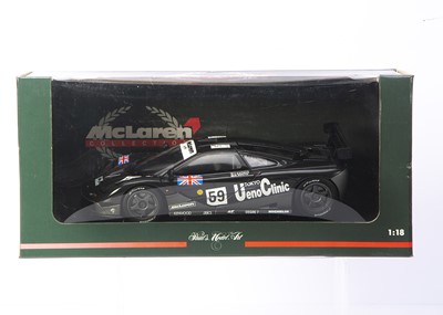 Lot 422 - Paul's Model Art (Minichamps) McLaren Collection 1:18 McLaren F1 GTR Kokusai Lehto/Dalmas/Sekiya 1st Le Mans 1995