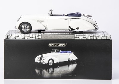 Lot 425 - Minichamps First Class Collection 1:18 Lancia Astura Tipo 233 Corto 1936 (White)