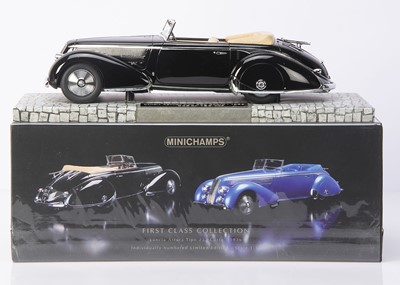 Lot 426 - Minichamps First Class Collection 1:18 Lancia Astura Tipo 233 Corto 1936 (Black)