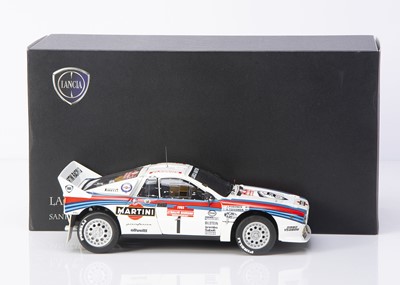 Lot 435 - Kyosho 1:18 Lancia 037 Rally Sanermo 1985 (Martini)