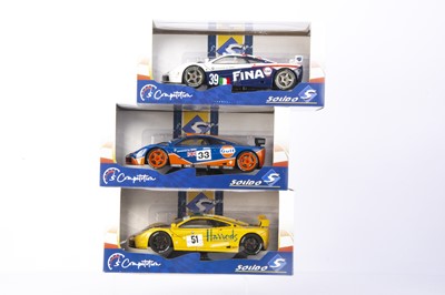 Lot 451 - Solido 1:18 McLaren F1 GTR Diecast Models