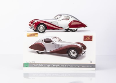 Lot 452 - CMC 1:18 Talbot Lago Coupe T150 C-SS "Teardrop" Figoni & Falaschi 1937-39