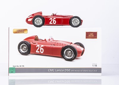 Lot 453 - CMC 1:18 Lancia D50 1955 Monaco GP Alberto Ascari #26