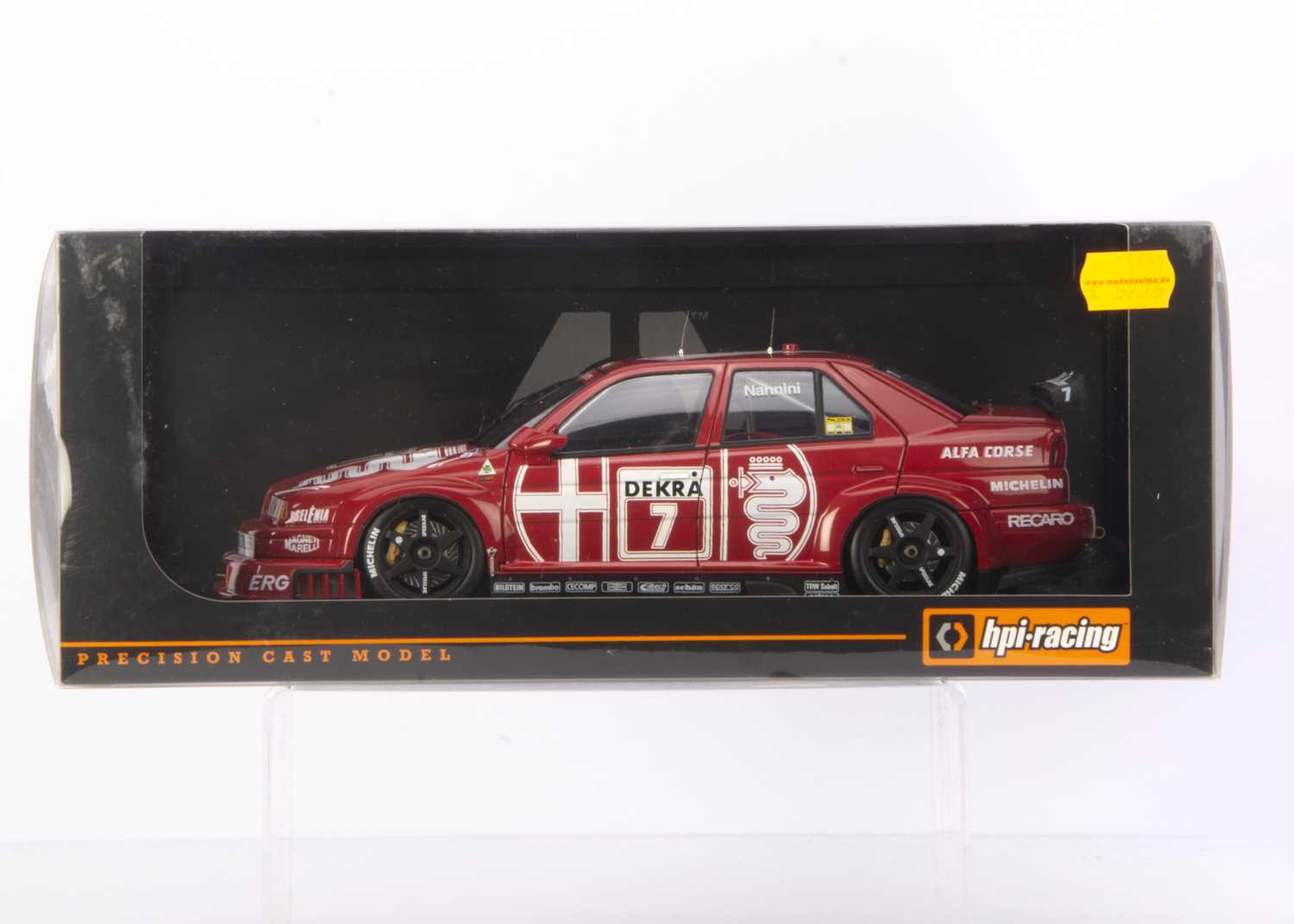 Lot 459 - HPI Racing 1:18 Alfa Romeo 155V6 TI #7 1993 DTM