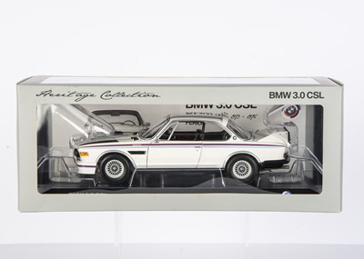 Lot 465 - Minichamps 1:18 Heritage Collection BMW 3.0 CSL