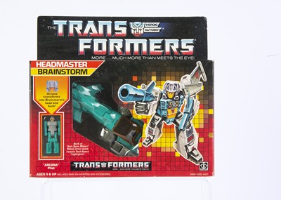 Lot 500 - Vintage Hasbro Transformers G1 Autobot Headmaster Brainstorm