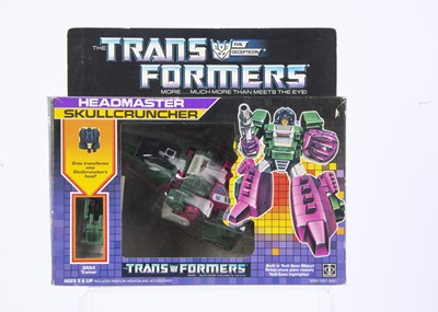 Lot 504 - Vintage Hasbro Transformers G1 Decepticon Headmaster Skullcruncher