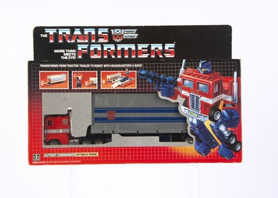 Lot 528 - Vintage Hasbro/Ceji Transformers G1 Autobot Optimus Prime