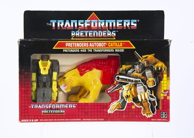 Lot 532 - Vintage Hasbro Transformers G1 Autobot Pretenders Catilla