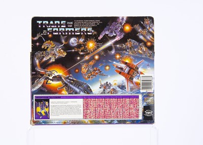 Lot 534 - Vintage IGA (Mexico) Transformers G1 Decepticon Triple Changer Blitzwing