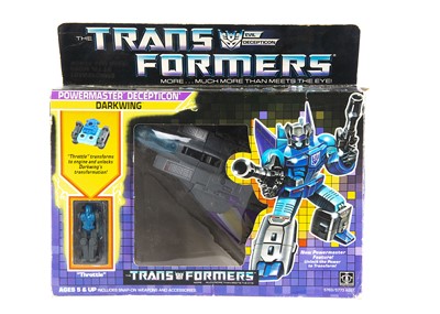 Lot 547 - Vintage Hasbro Transformers G1 Powermaster Decepticon Darkwing