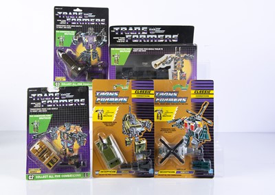 Lot 548 - Vintage Hasbro Transformers G1 Combaticon Decepticons