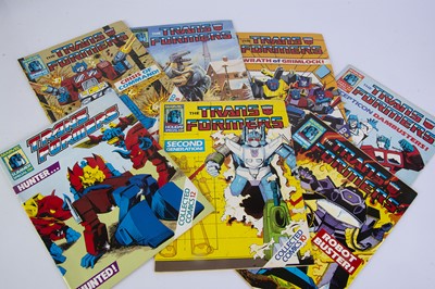 Lot 552 - Marvel UK G1 Transformers Weekly Comics