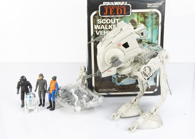 Lot 554 - Vintage Star Wars Palitoy ROTJ Scout Walker