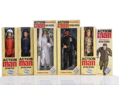 Lot 560 - Hasbro Action Man 50th Anniversary Figures