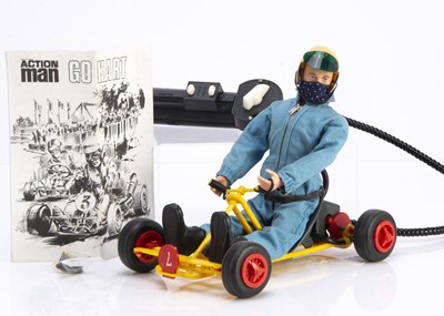 Lot 562 - Vintage Palitoy Action Man Sportsman Go-Kart