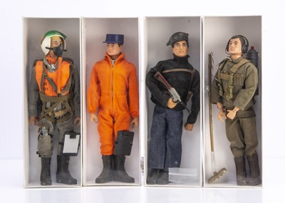 Lot 564 - Vintage Dressed Action Man Figures