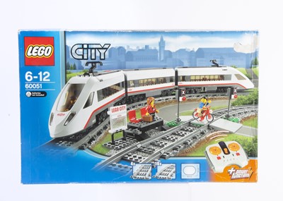 Lot 591 - Lego City 60051 High-Speed Passenger Train