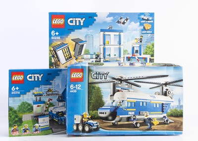 Lot 599 - Lego City Police Themed Sets