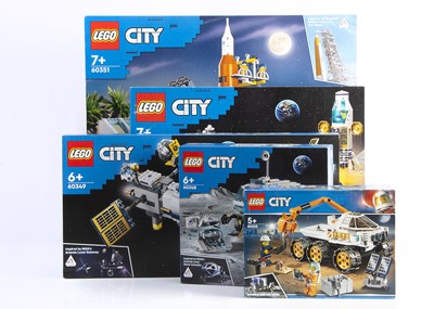 Lot 600 - Lego City Space Themed Sets