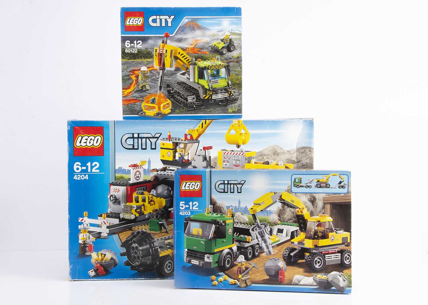 Lot 601 - Lego City Mining Themed Sets