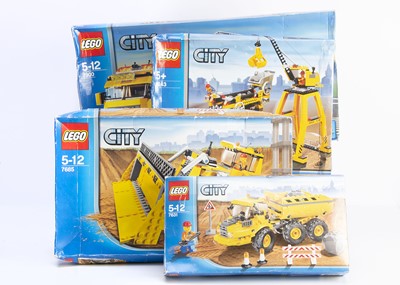 Lot 602 - Lego City Construction Themed Sets