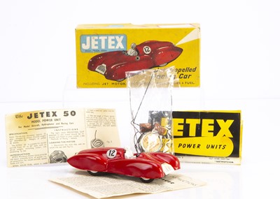 Lot 630 - A Jetex Jet Propelled Racing Car