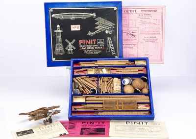 Lot 642 - Uncommon Pinit of Richmond Surrey Wooden Construction Set No.3